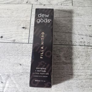 DEW OF THE GODS  Filla Nitro Under Eye Cream  Mini Travel Sample Size .17 SEALED